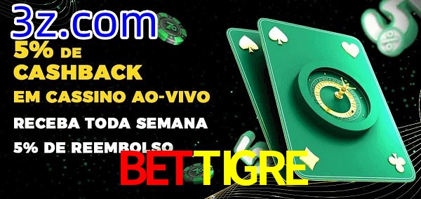 Promoções do cassino ao Vivo BETTIGRE